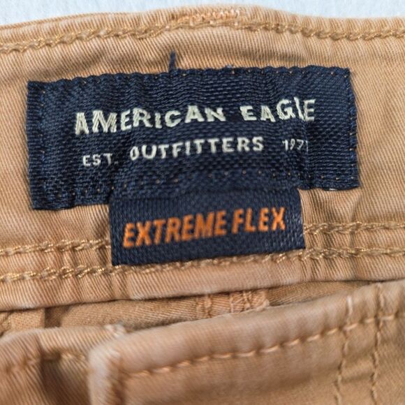 American Eagle Pants Extreme Flex Original Straight  Men's 29x34 Chino - Picture 9 of 10